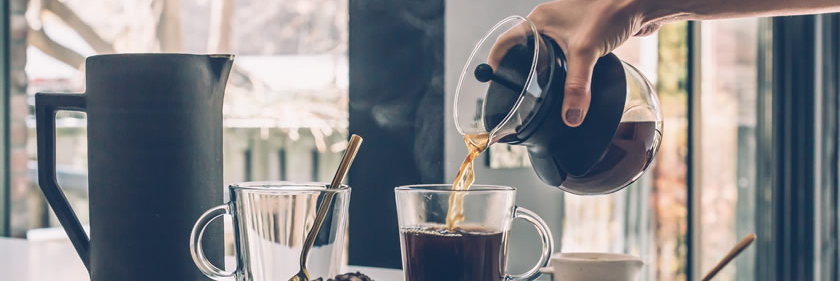 Pouring Coffee